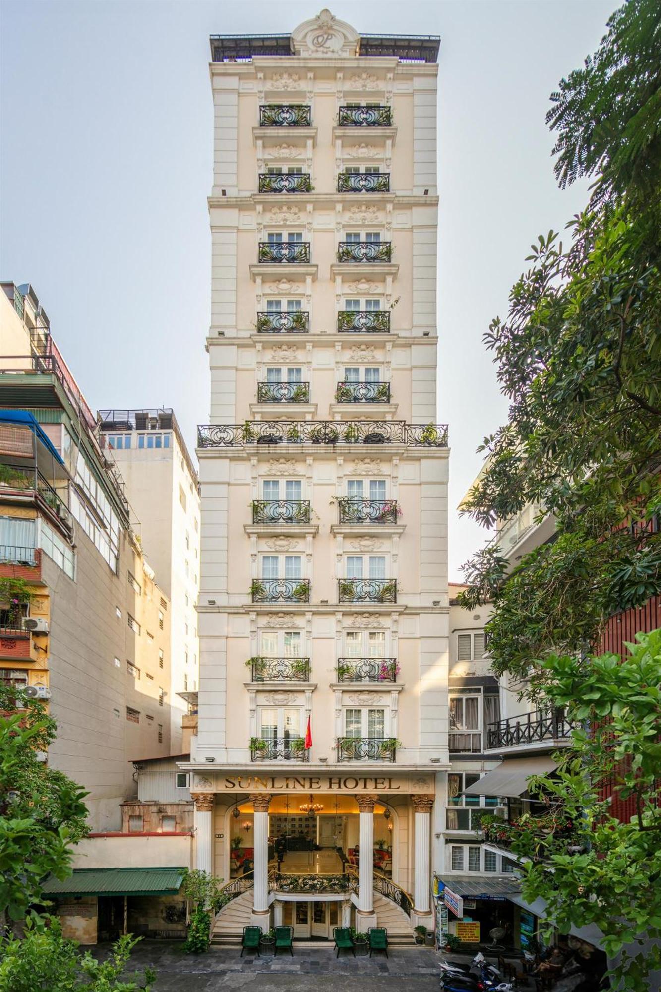 Sunline Central Hotel Ханой Екстериор снимка
